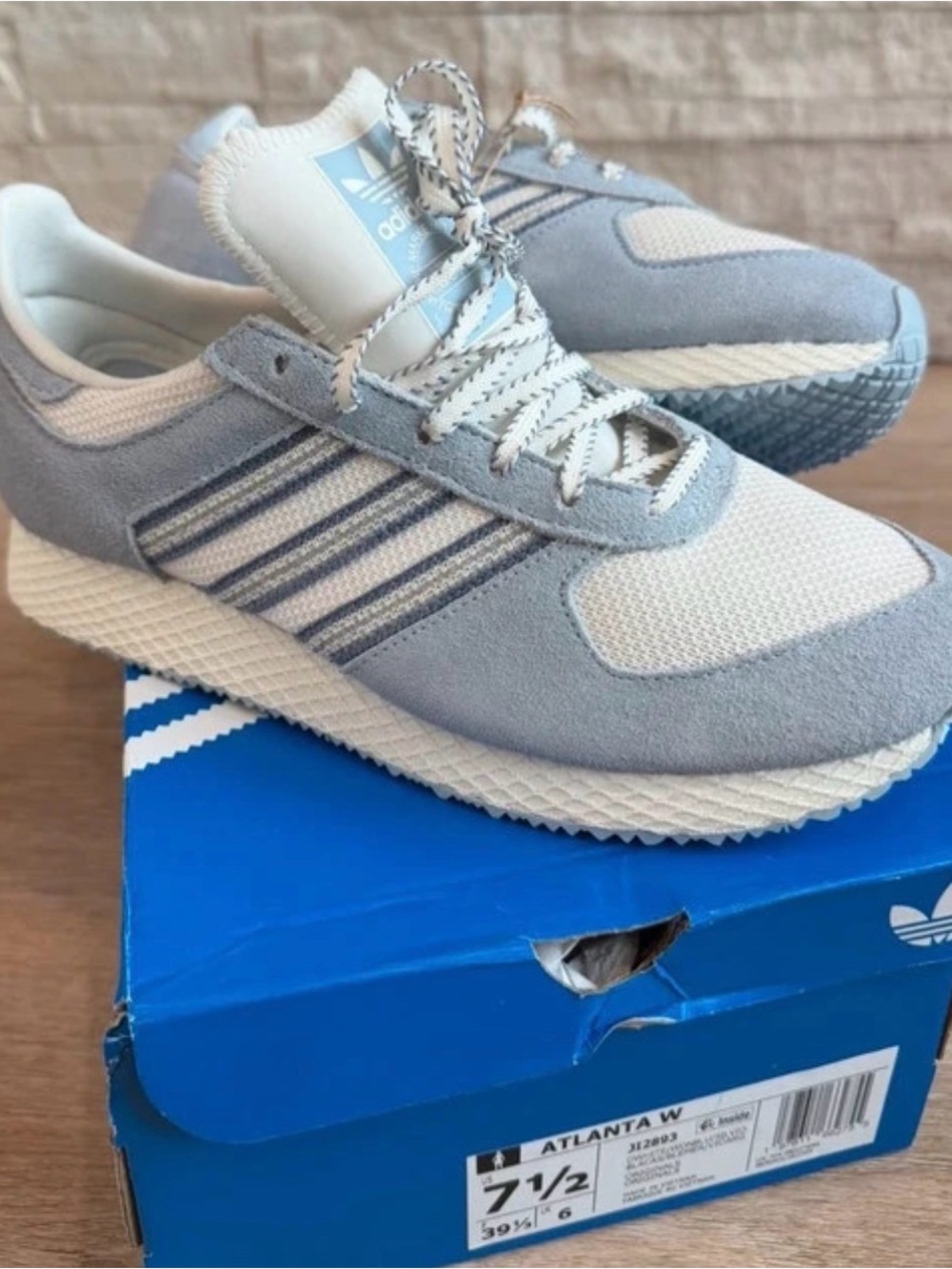 adidas Light blue & White Women's Sneakers